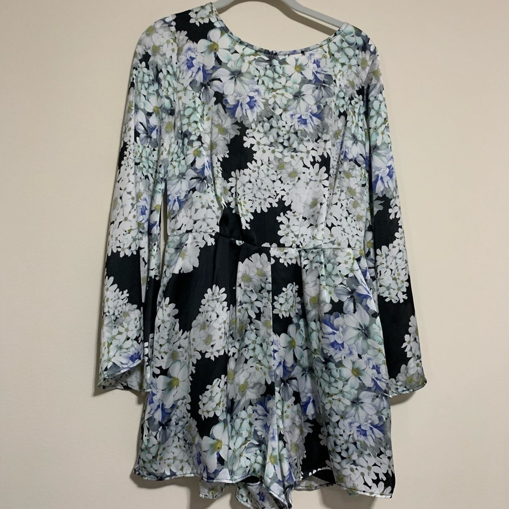 Topshop floral romper